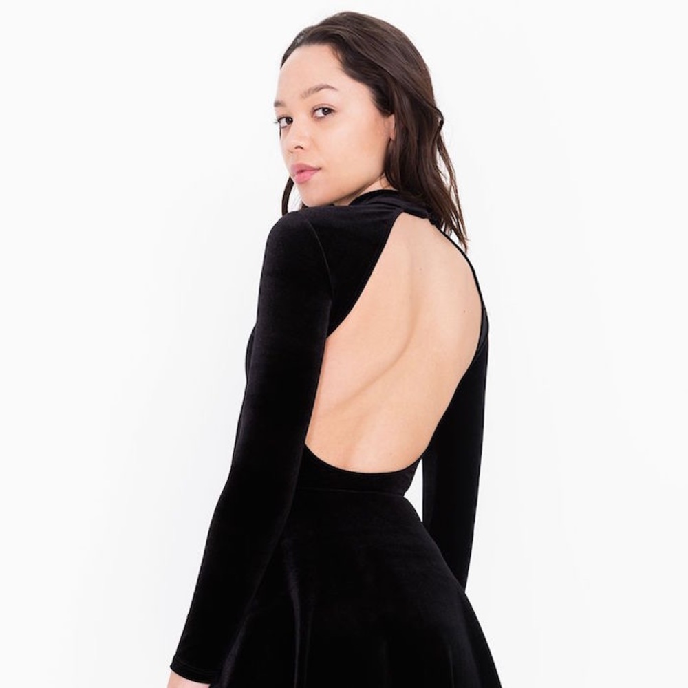 American Apparel cutout back dress